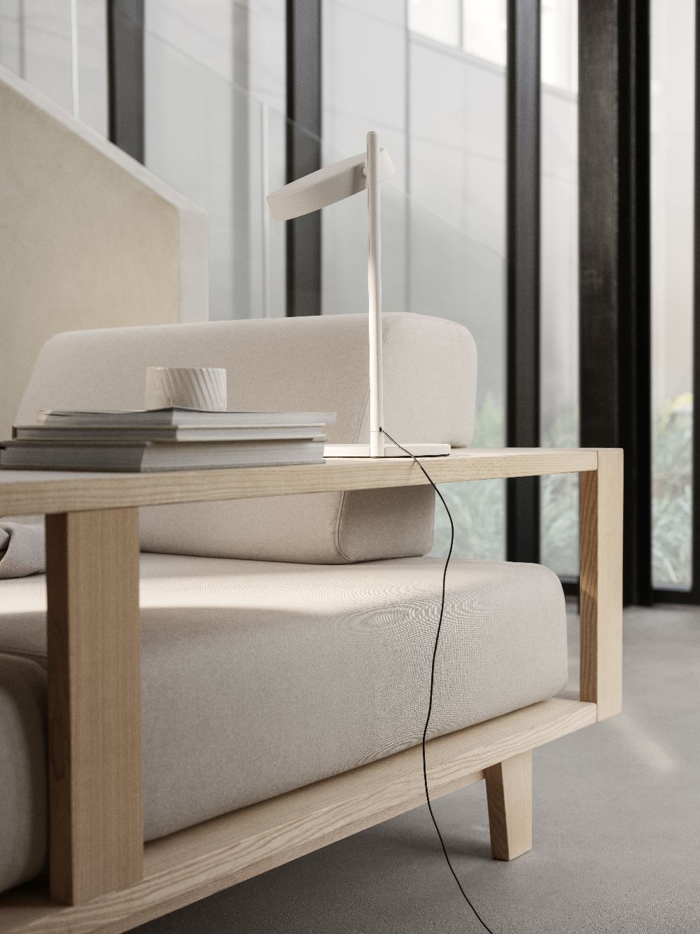 WOOD Sofa / Schlafsofa Softline