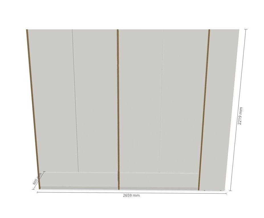 MODULAR PLUS Schrank Kombination Doppelschrank mit 2 Schubkästen und Anbauschrank rechts Müller Möbelwerkstätten