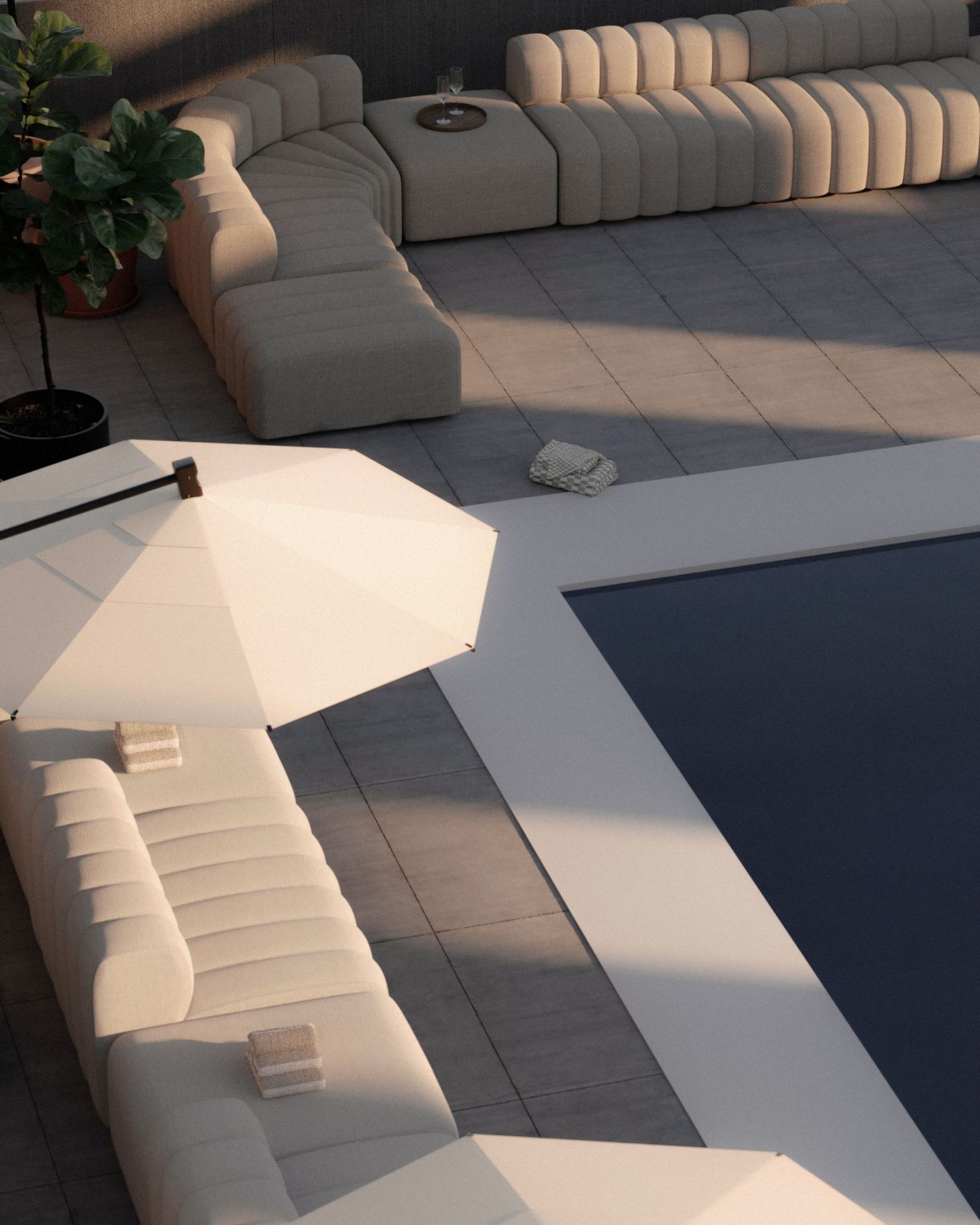 Studio Outdoor Ottomane Norr11