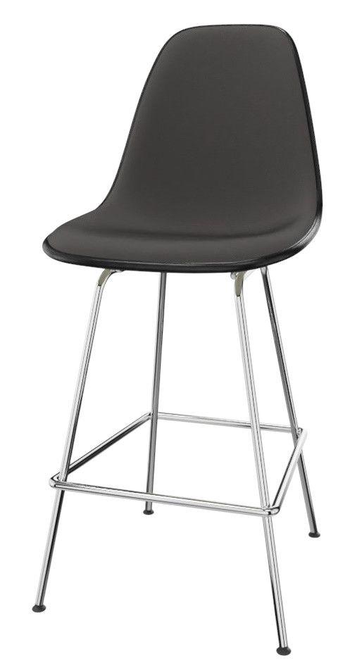 Eames Plastic Bar Stool Barhocker Medium Vollgepolstert Vitra 