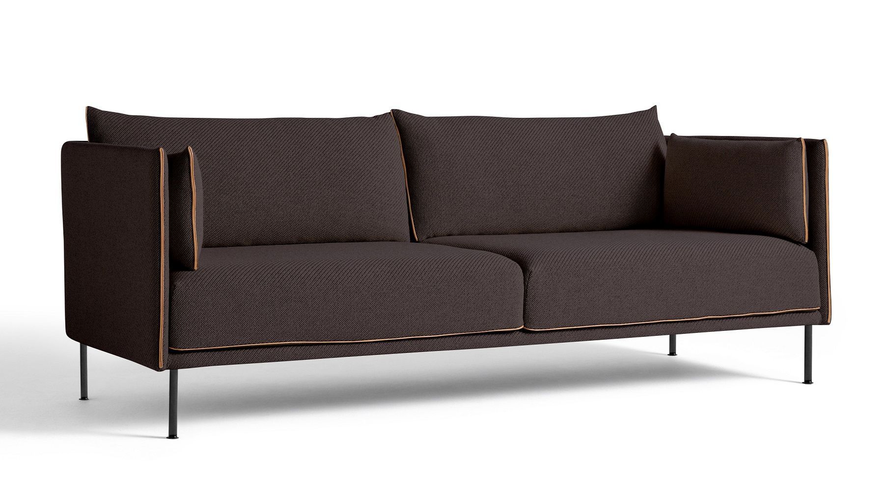 Silhouette Sofa 3-Sitzer Low Hay 