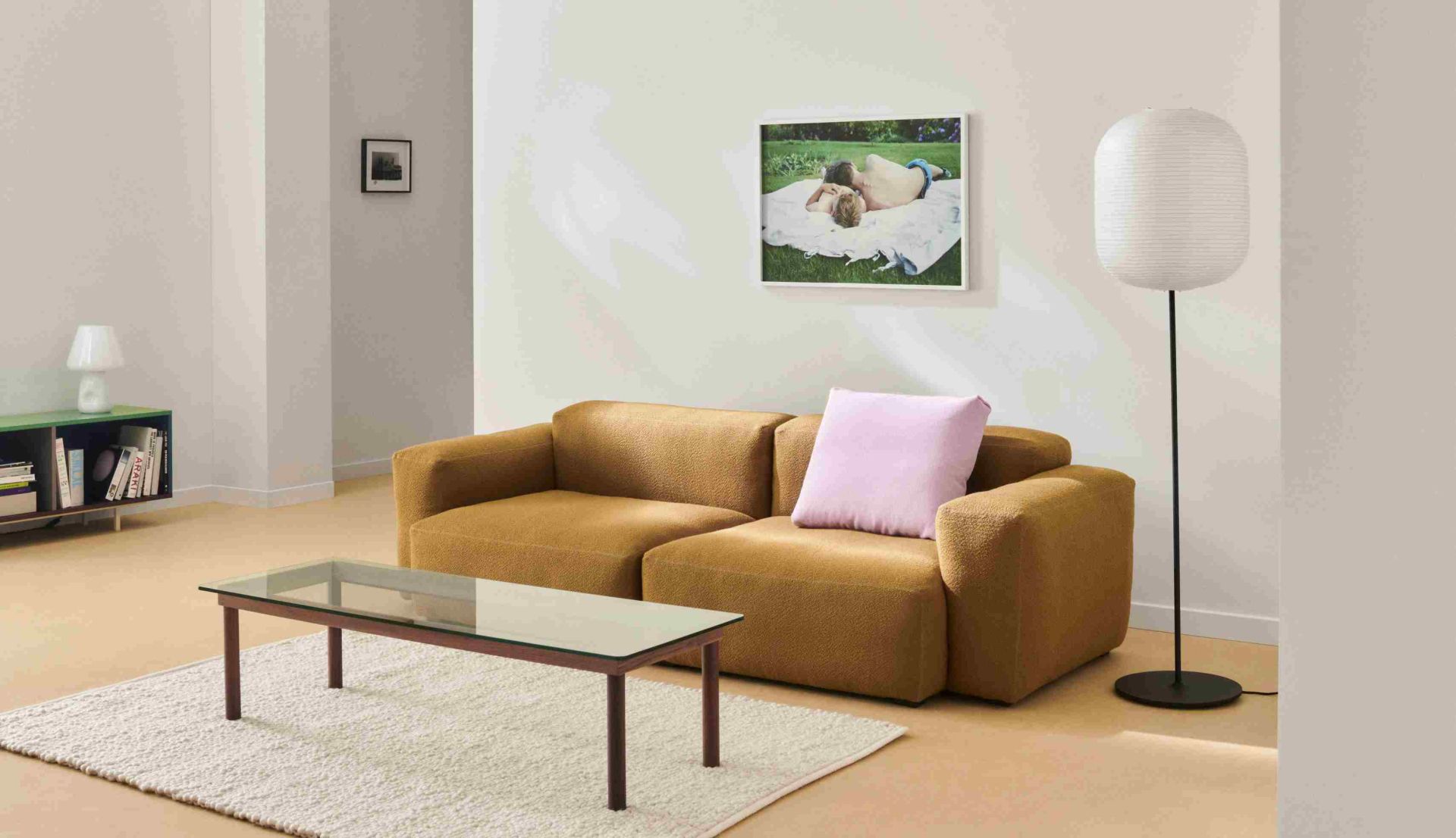 Mags Soft Sofa 2,5 Sitzer Combination 1 Low Armrest Hay