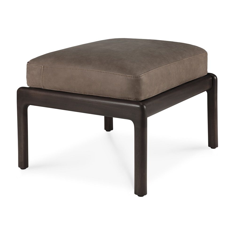Jack Fußhocker Mahagoni Ethnicraft Dunkelbraun / Terra nubuck