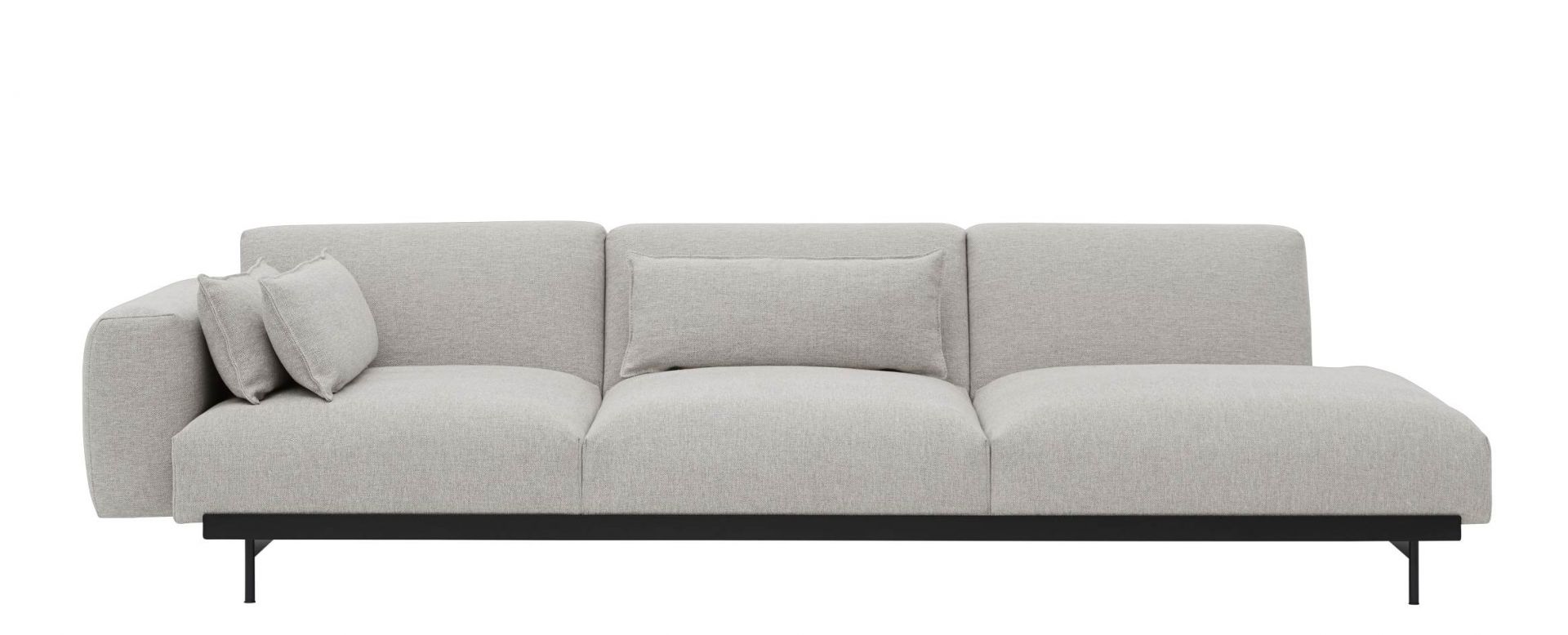 In Situ Modular Sofa 3-Sitzer Chaise Longue Muuto