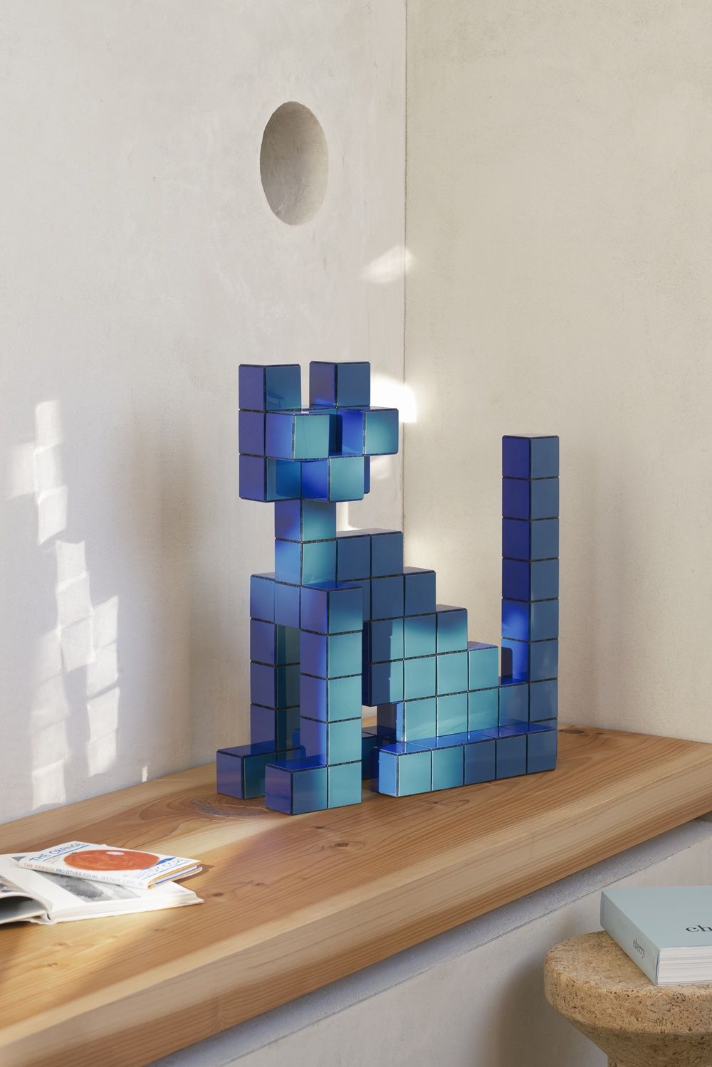 Panton Cubes Cat Duoton Skulptur / Tierfigur Vitra