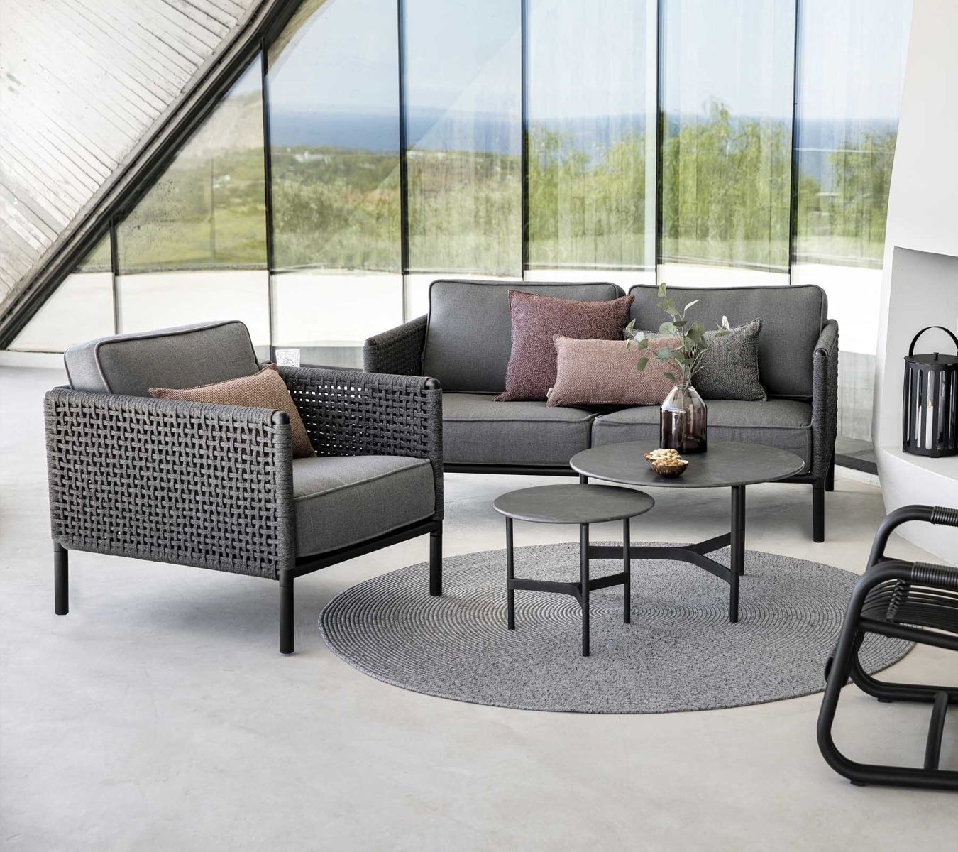 Encore 2-Sitzer Sofa inkl. AirTouch Kissen Cane Line
