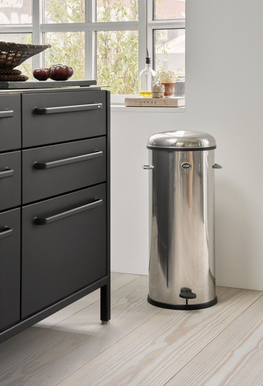 Bin Treteimer 30L Edelstahl Vipp 