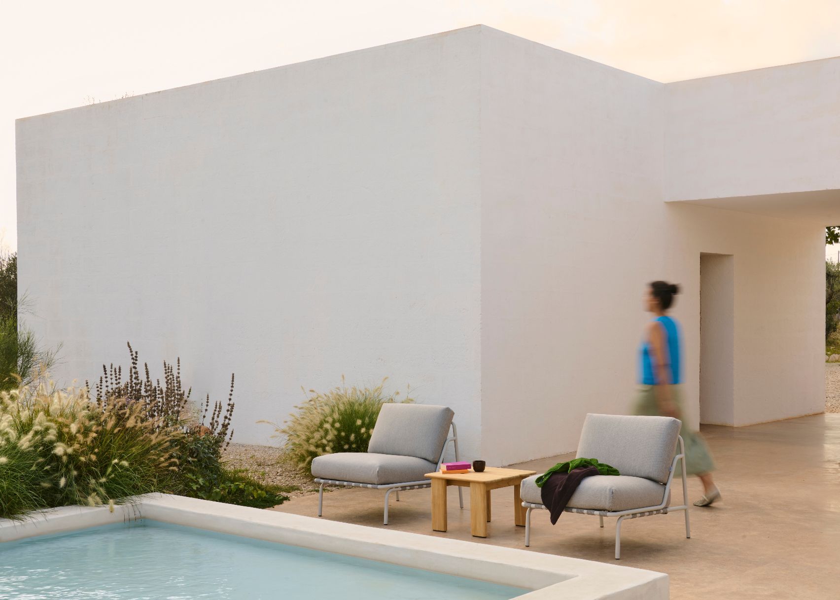 Assemble Coffee Table Couchtisch 55x55 cm Teak Outdoor Muuto 