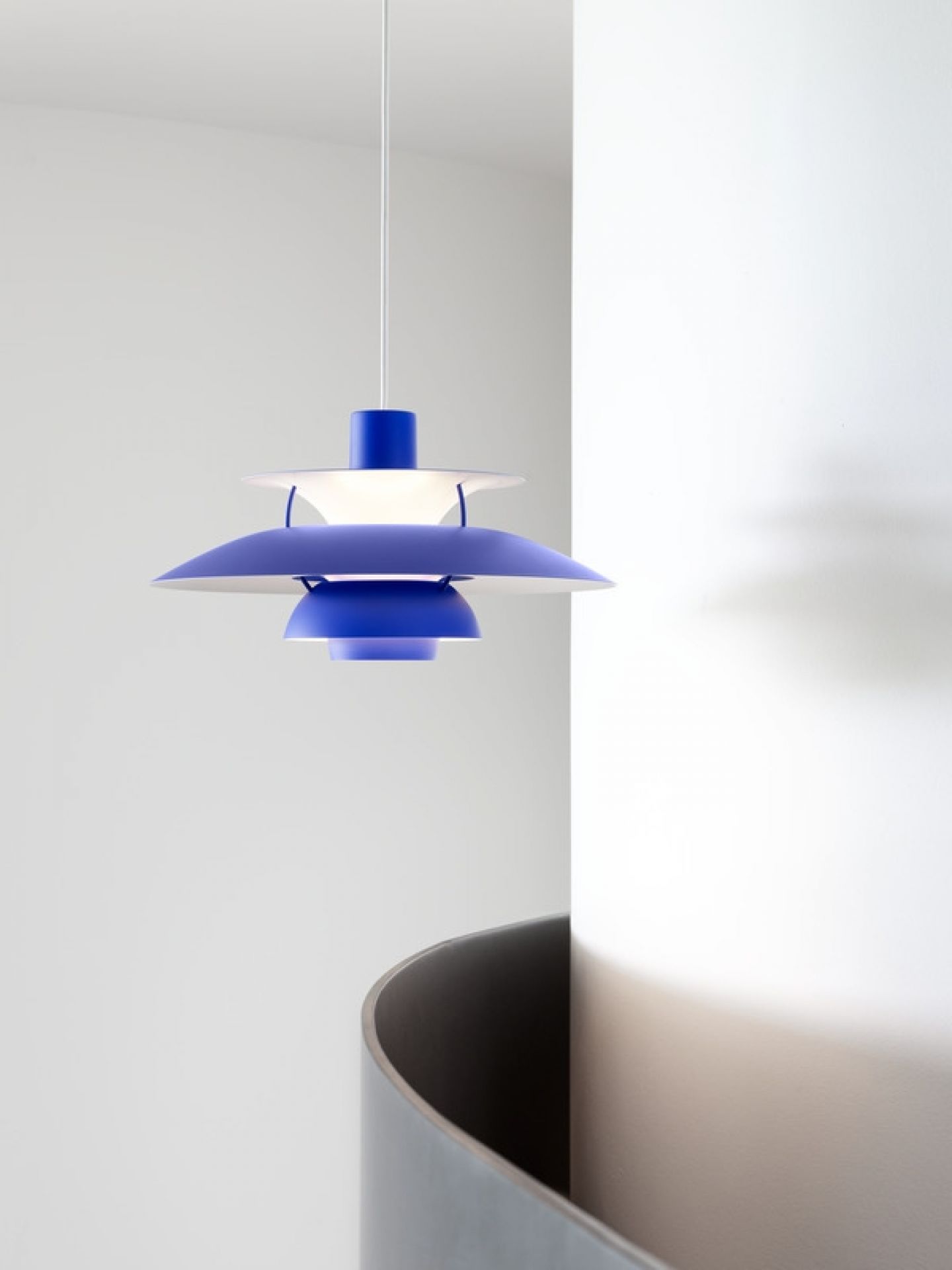 PH 5 Monochrome Pendelleuchte Louis Poulsen Pale Blush