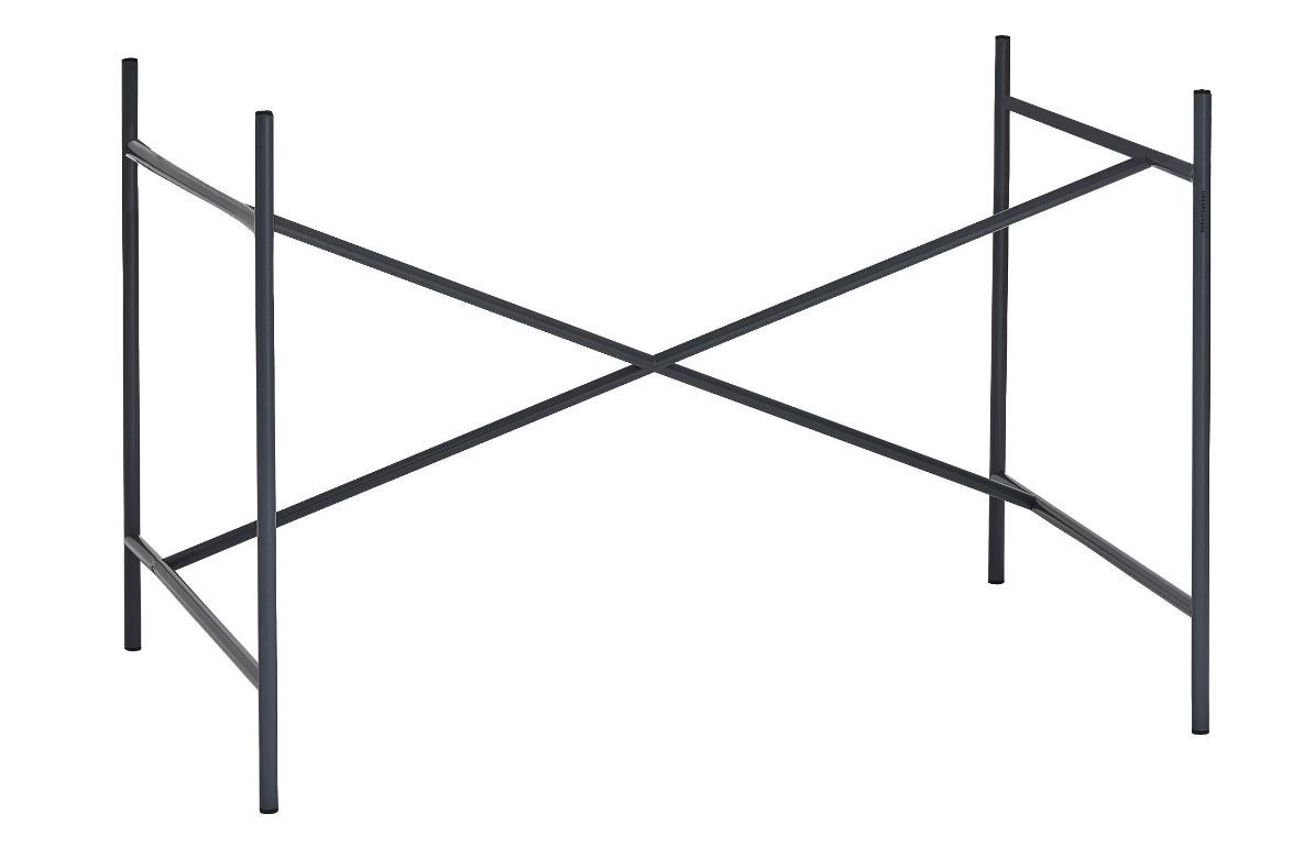 Eiermann 1 Tischgestell B 110 x T 66 x H 66 cm / KREUZSTREBEN MITTIG / SCHWARZ Richard Lampert EINZELSTÜCK 