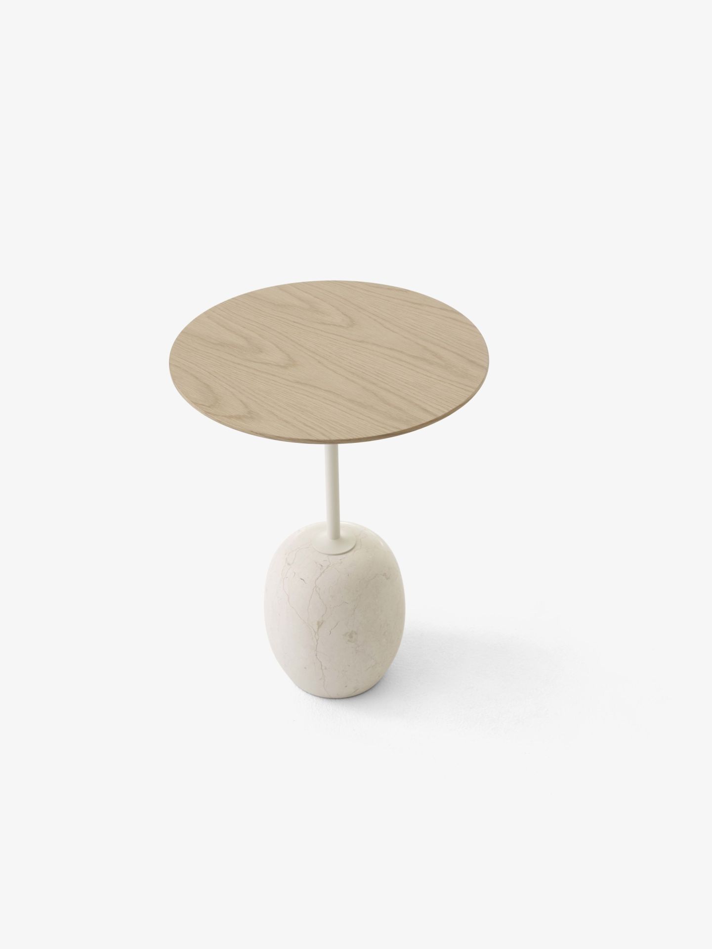 Lato LN8 / LN9 Beistelltisch mit Holzplatte AndTradition 