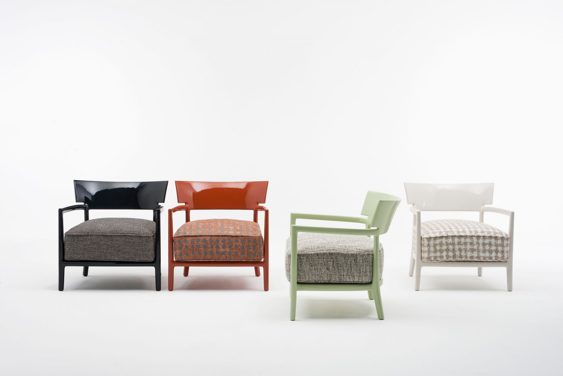 Cara Fancy Sessel Kartell Blassgruen