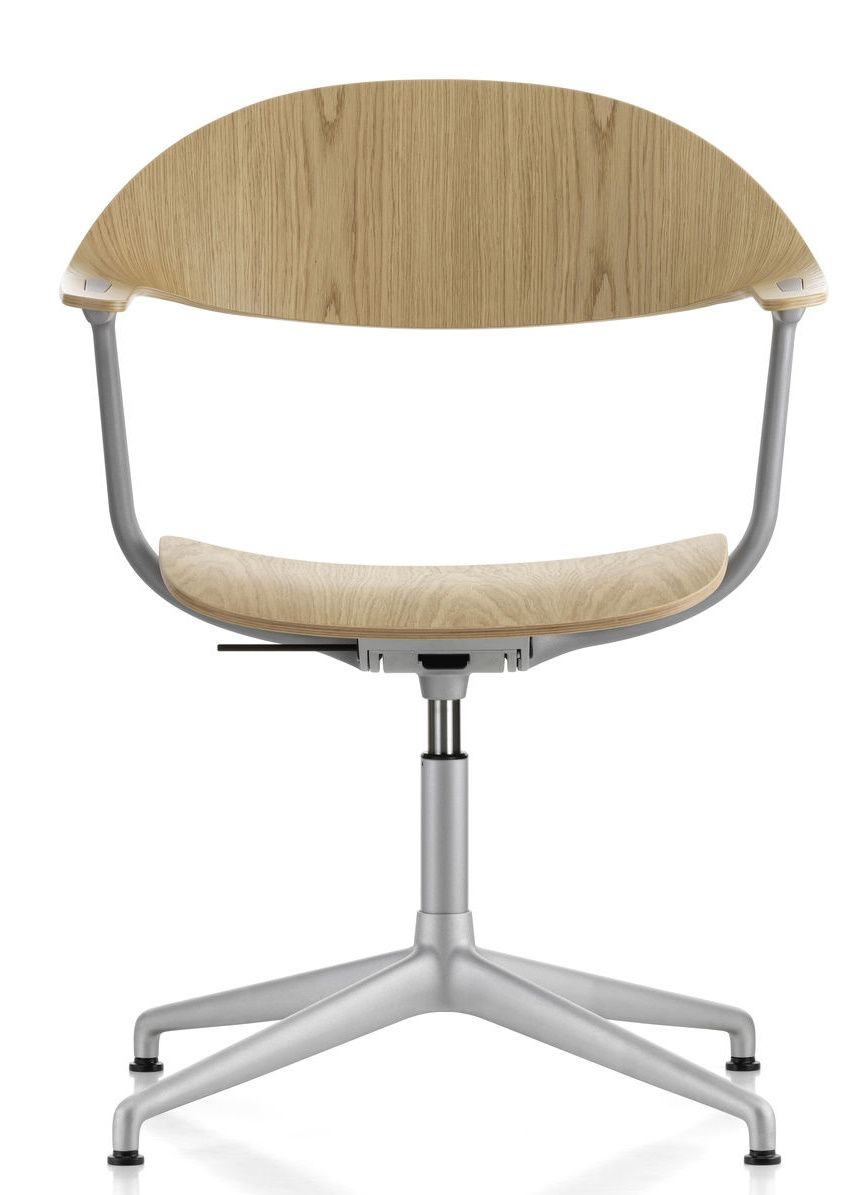 Mynt Rücken und Sitz Plywood Bürodrehstuhl Vitra