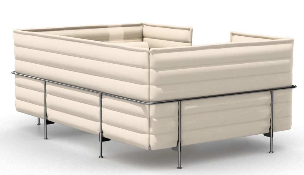 Alcove Cabin 2-Sitzer Lowback Sofa Vitra
