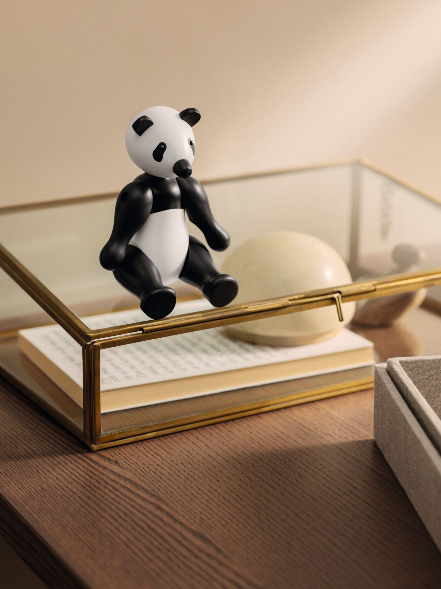 Panda klein Holzfigur Kay Bojesen EINZELSTÜCK