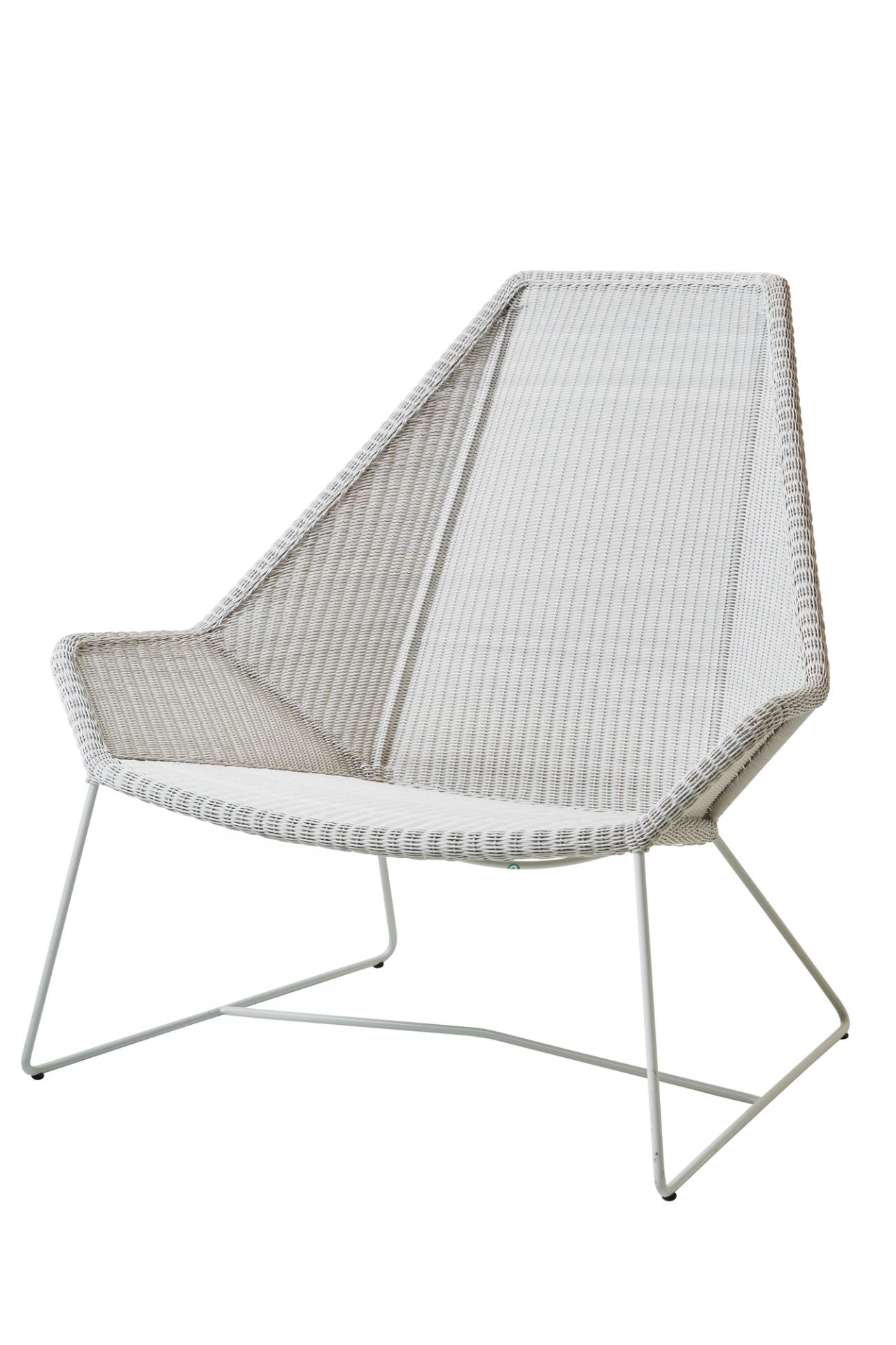 Breeze Outdoor Highbacksessel weiss grau Cane-Line