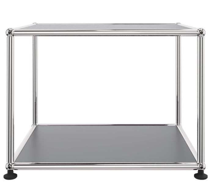 USM Haller Beistellmöbel offen schmal Anthrazitgrau