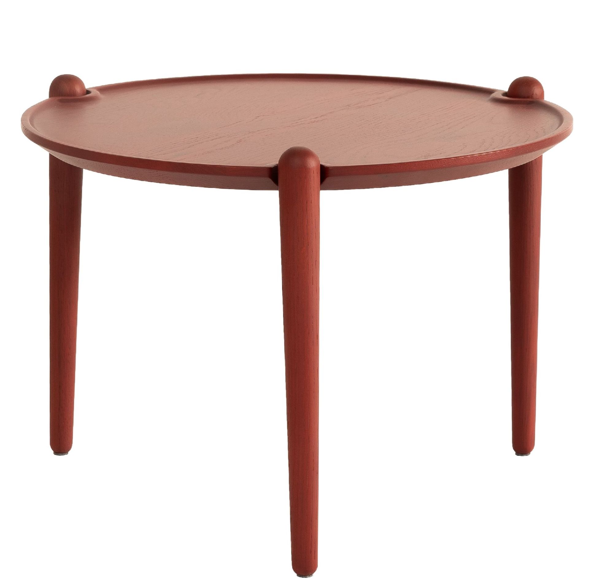 Aria Table Beistelltisch Design House Stockholm Eiche rot low