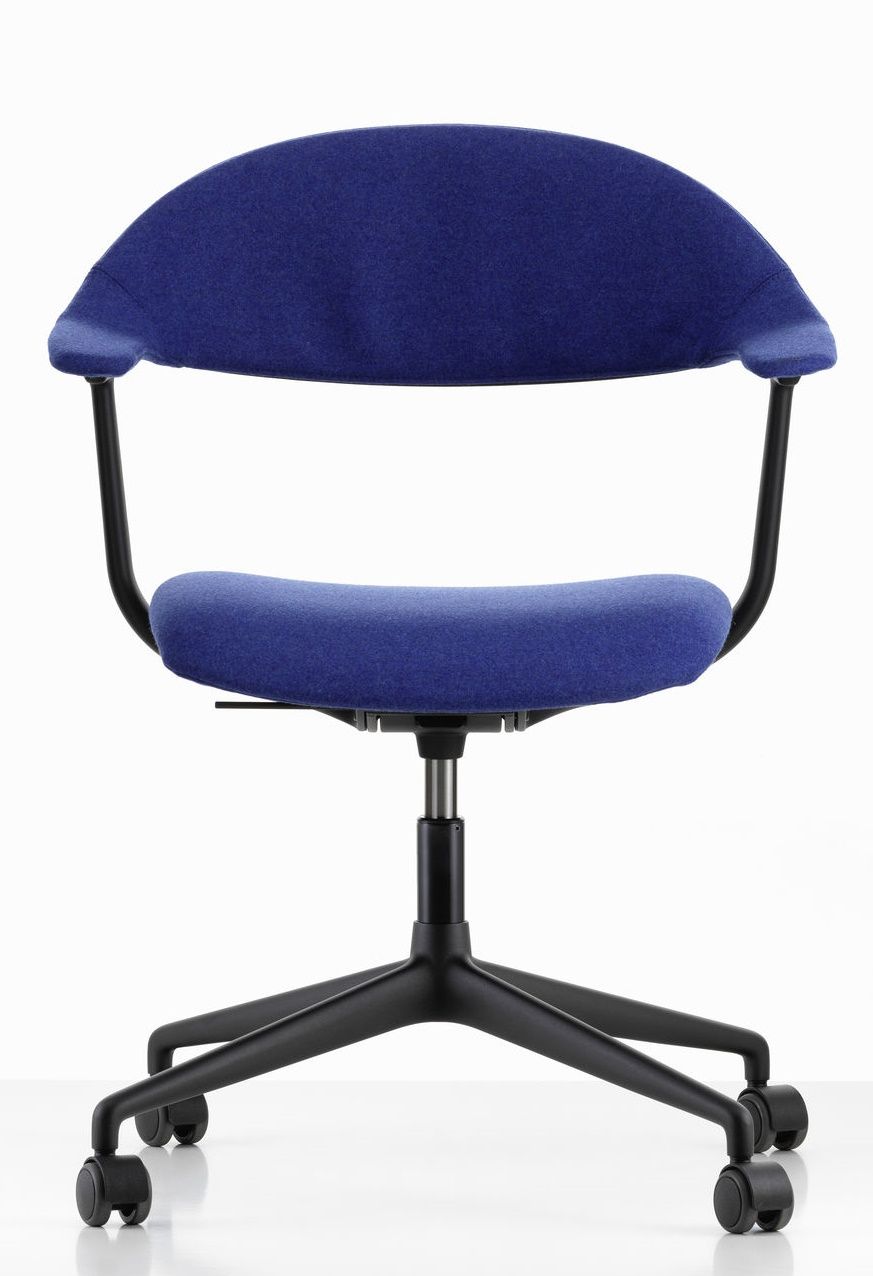Mynt Rücken und Sitz Plywood Bürodrehstuhl Vitra