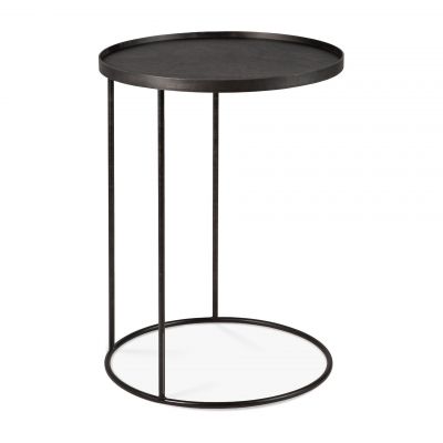 Beistelltisch Holz lackiert Schwarz Ethnicraft