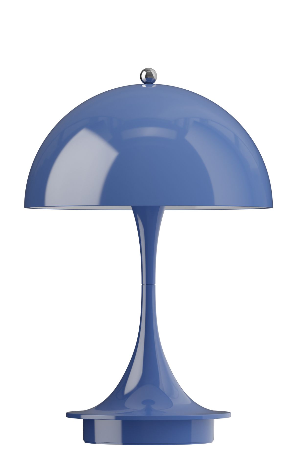 Panthella 160 Portable V3 Akku LED-Tischleuchte Indoor/Outdoor Louis Poulsen Undruchsichtig indigo