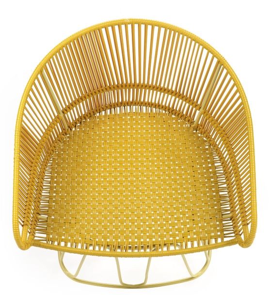 Circo Lounge Chair Loungesessel Outdoor ames Honiggelb / Gelb