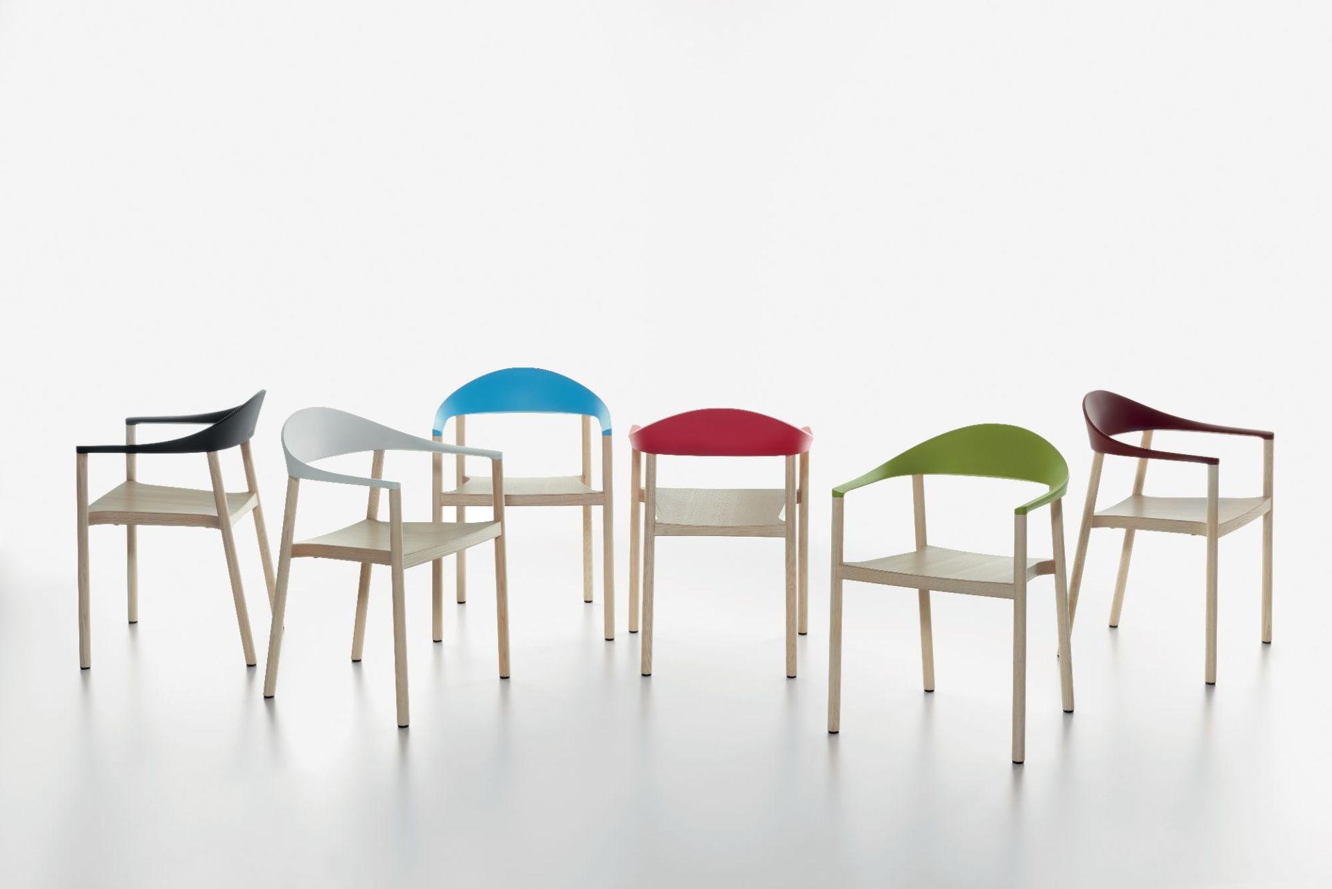 Monza Armchair Armlehnen Stuhl Plank