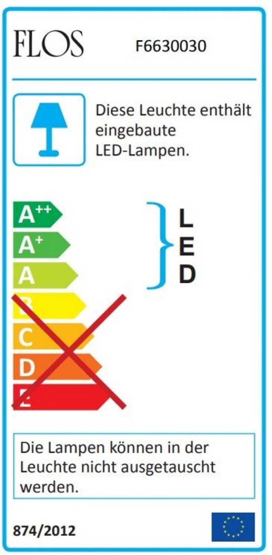 Superloon Stehleuchte Flos