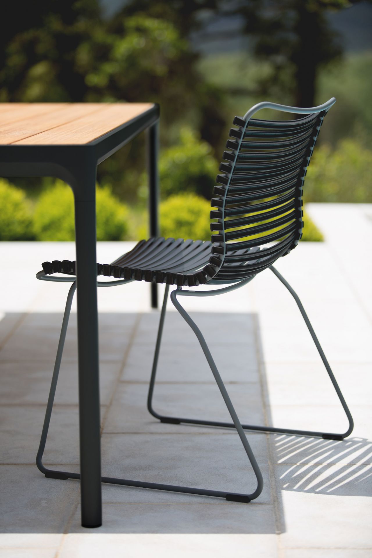 Click Dining Stuhl ohne Armlehne Outdoor Houe Multicolor 1
