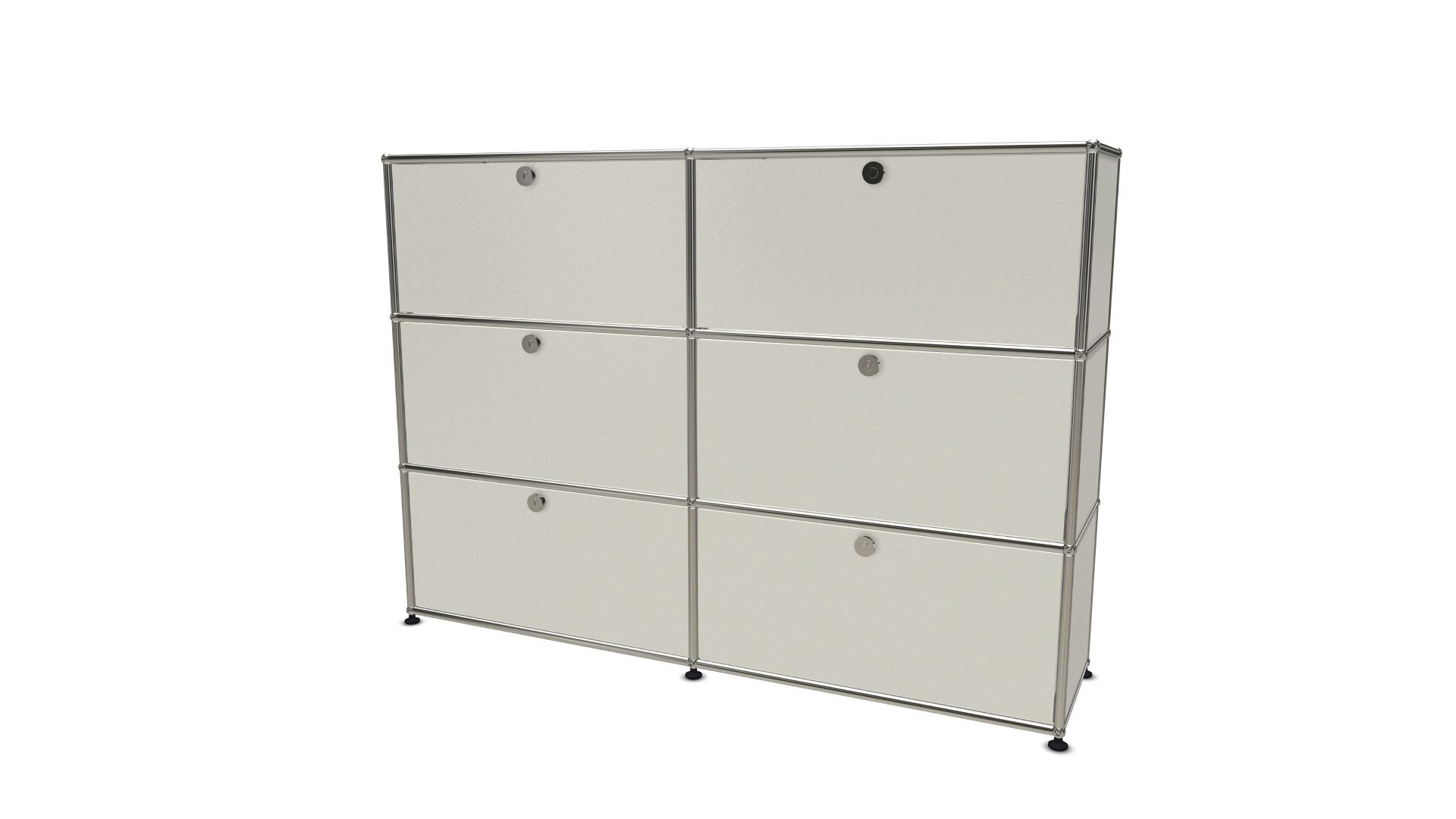 USM Haller Highboard 6 Klappen enzianblau