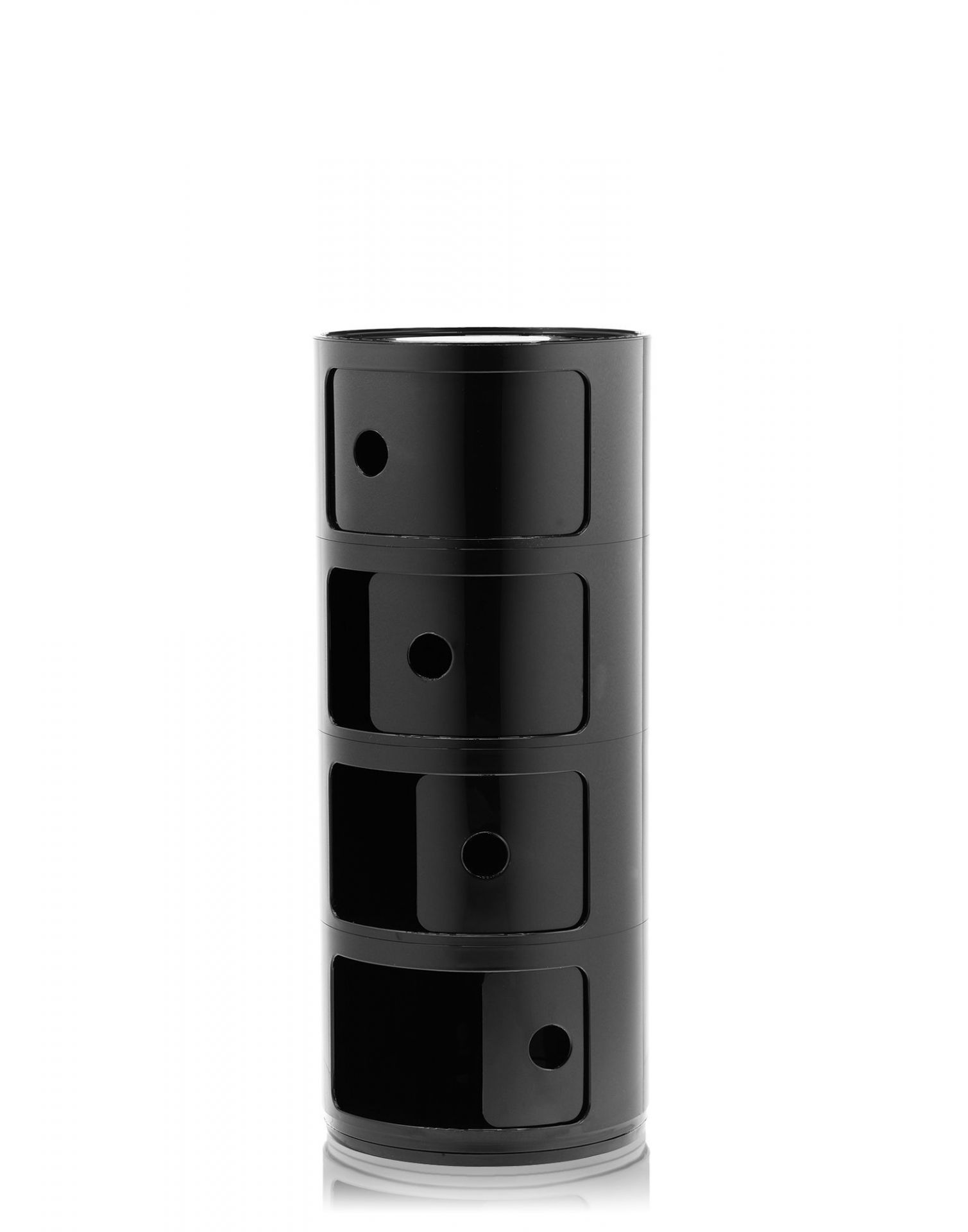 Componibili 4985 4-er Element Kartell Schwarz