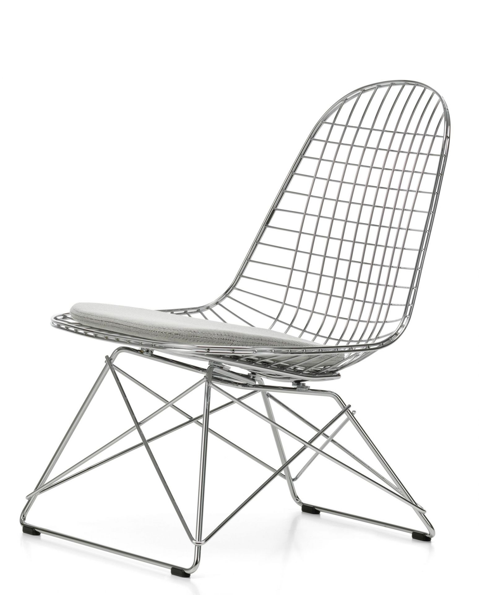 LKR-5 Wire Chair Stuhl mit Sitzkissen Vitra