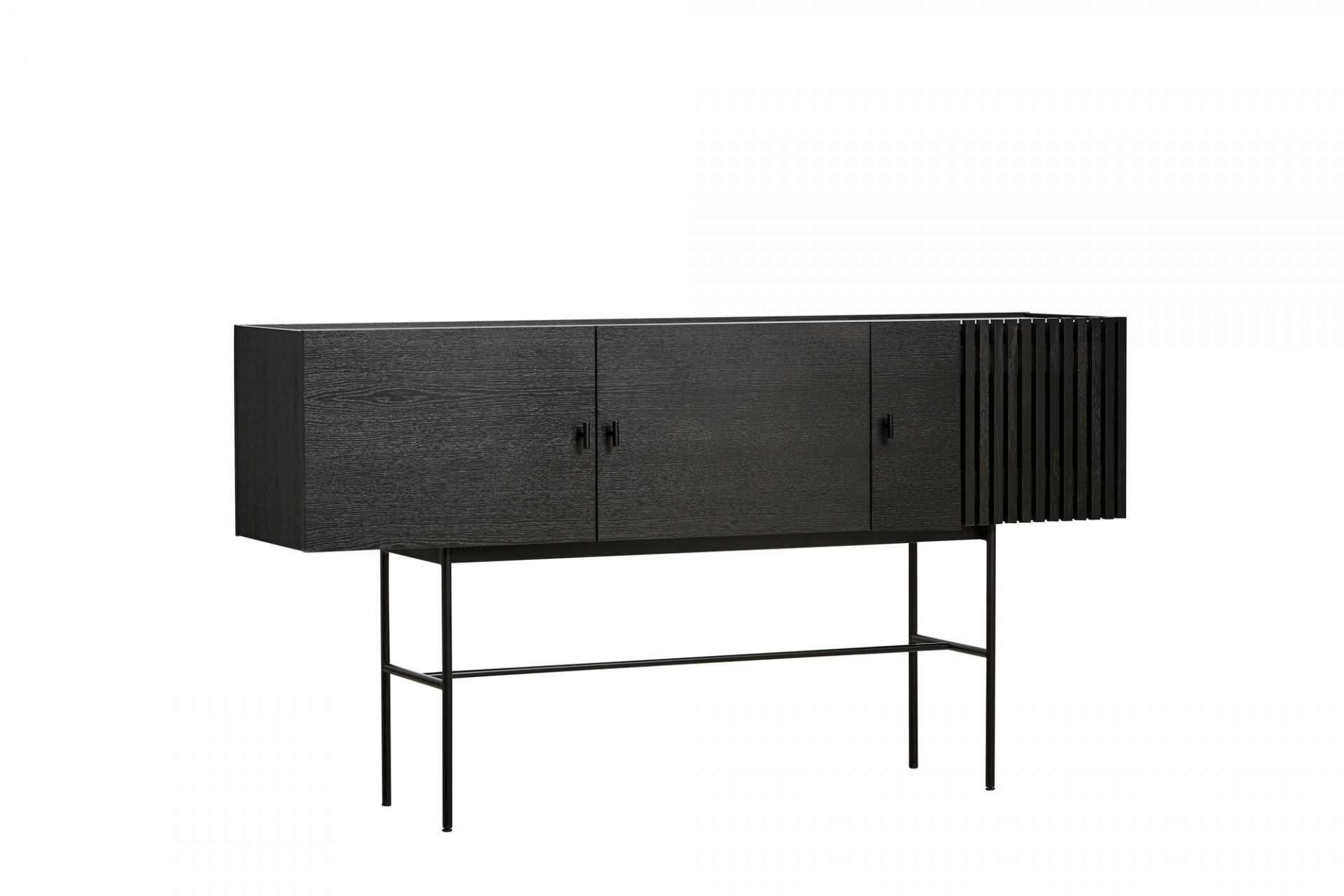 Array Sideboard (180cm) Schwarz Woud