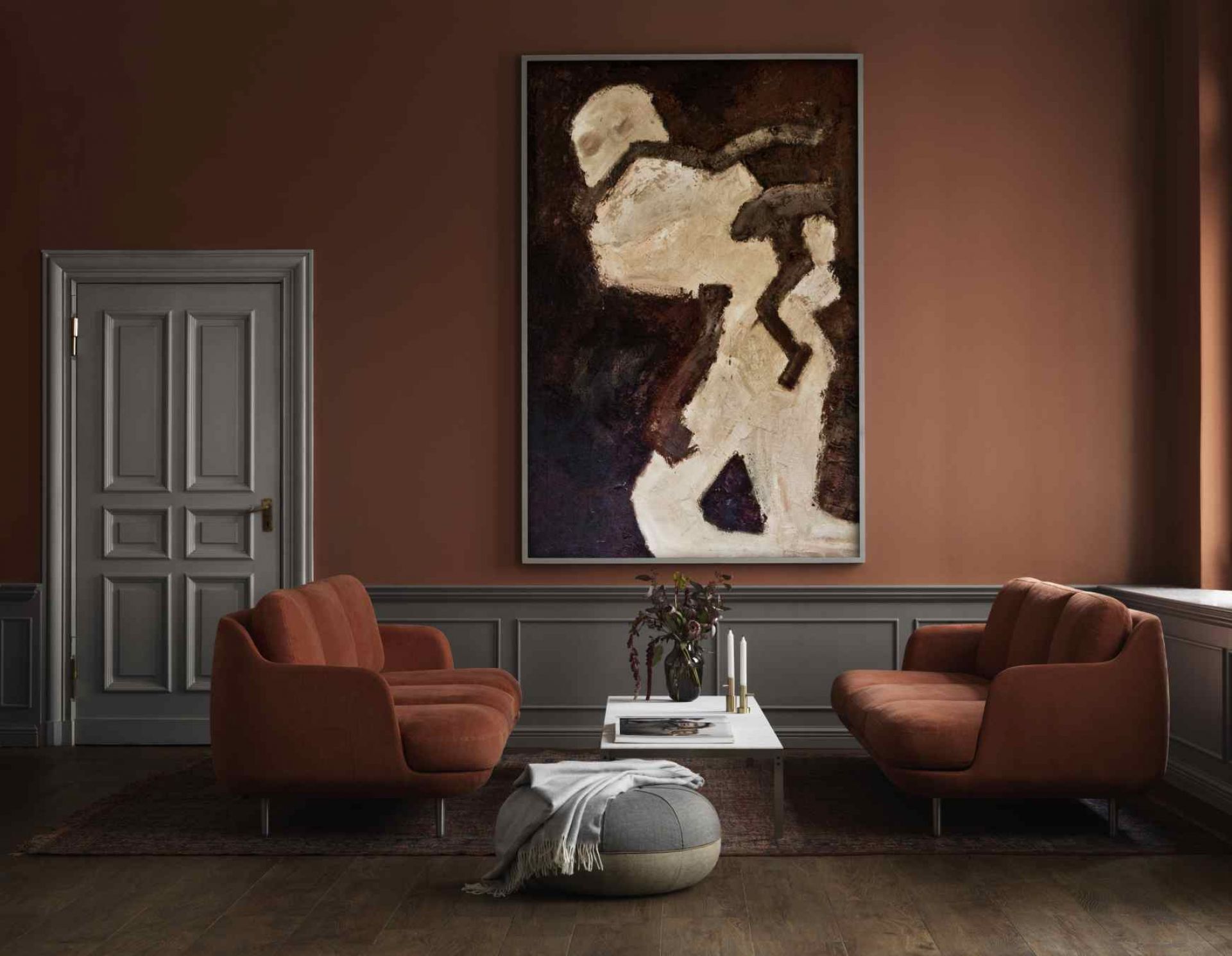Lune 3-Sitzer Sofa Fritz Hansen