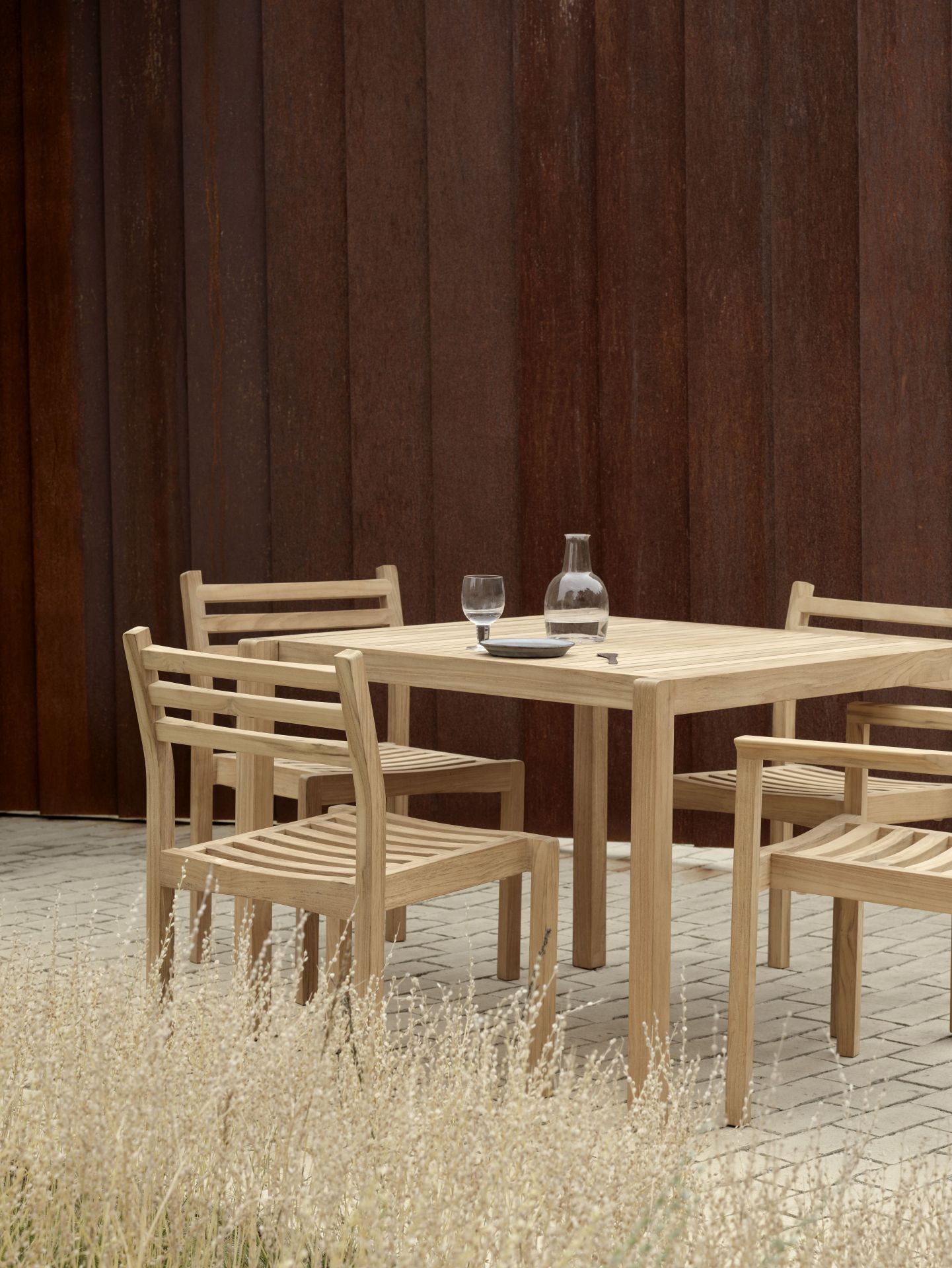 AH501 Stuhl Teak Outdoor Carl Hansen & Søn