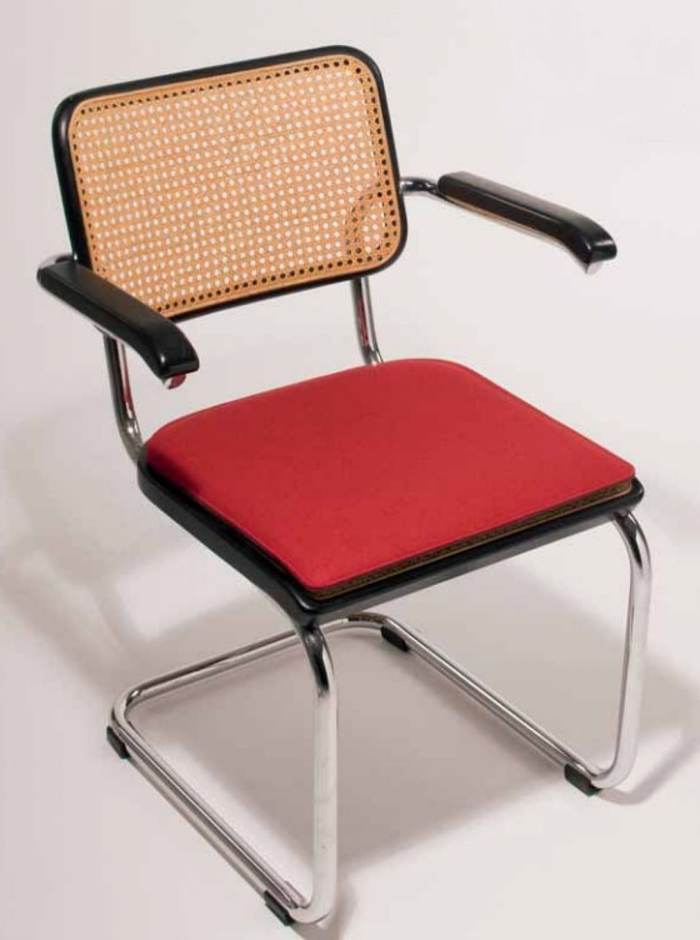 Sitzauflage - Filzauflage Thonet S32 HELLGRAU MELIERT Parkhaus Berlin EINZELSTÜCK 