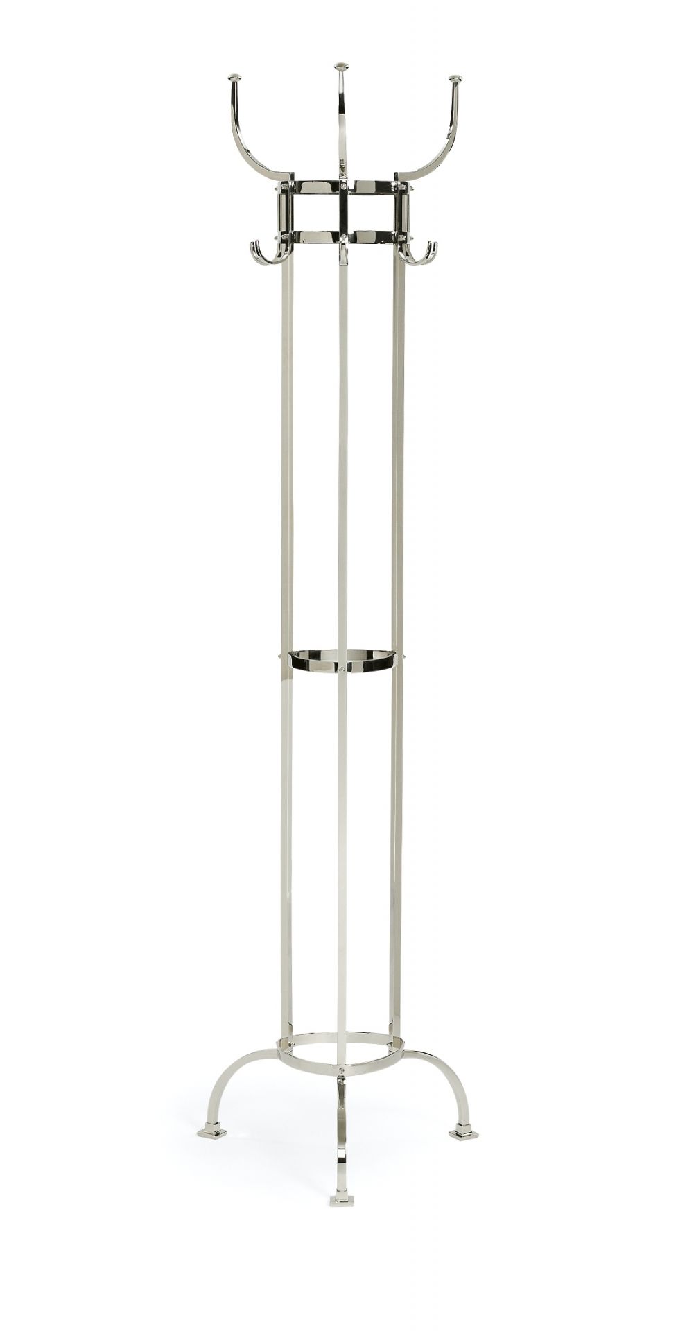 Nymphenburg Coat Stand Garderobenständer ClassiCon - QUICK SHIP Nickel