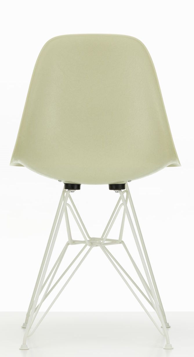 Eames Fiberglass Chair DSR Stuhl mit Sitzpolster Vitra