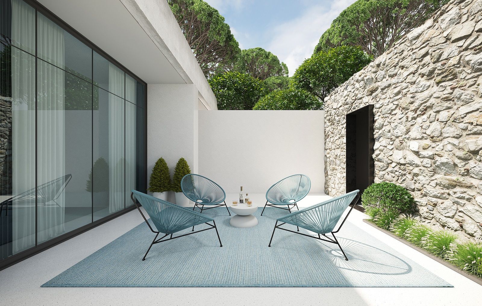 Vizoomy Outdoor Teppich miinu