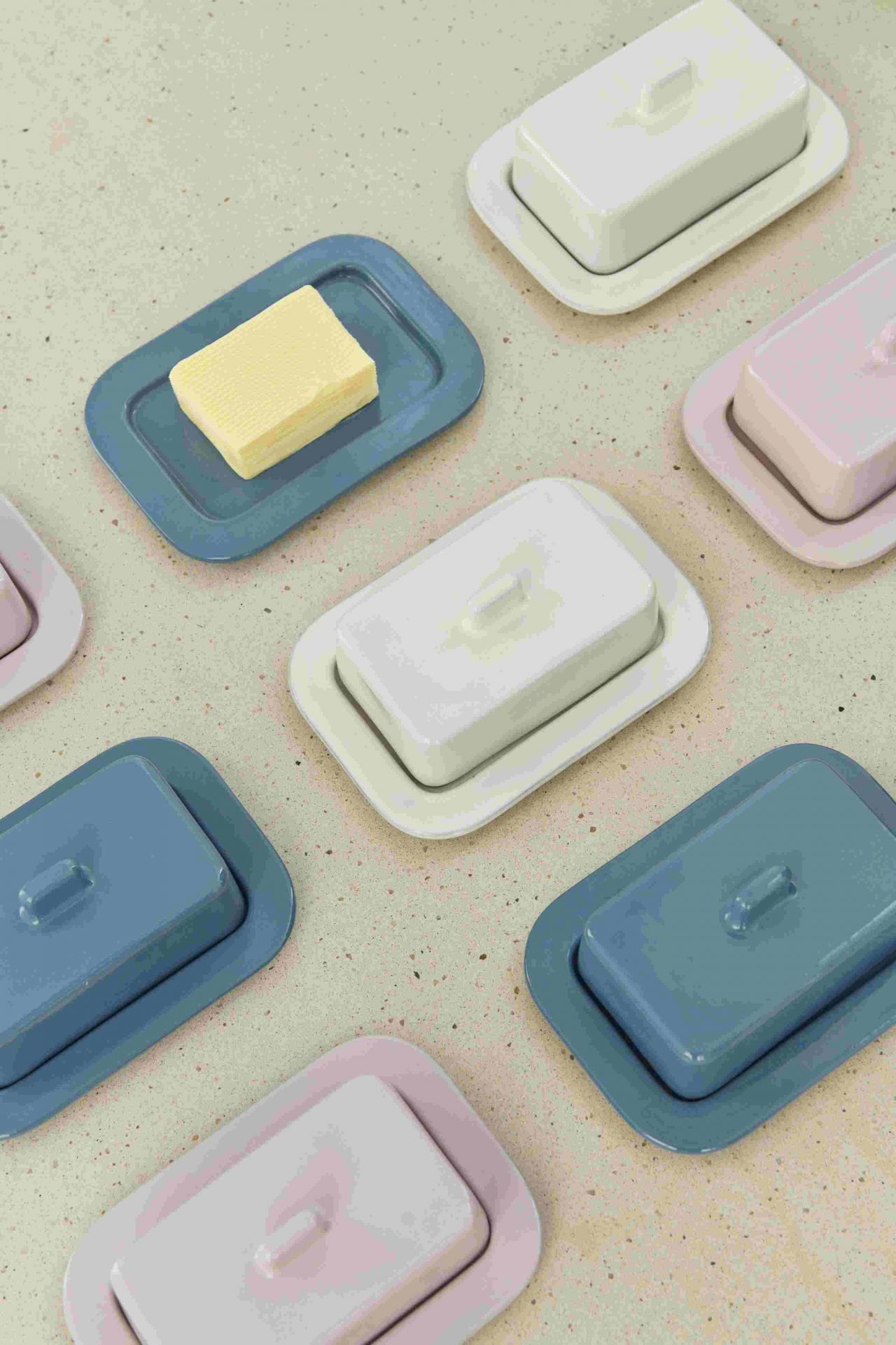 Barro Butter Dish Butterdose Hay