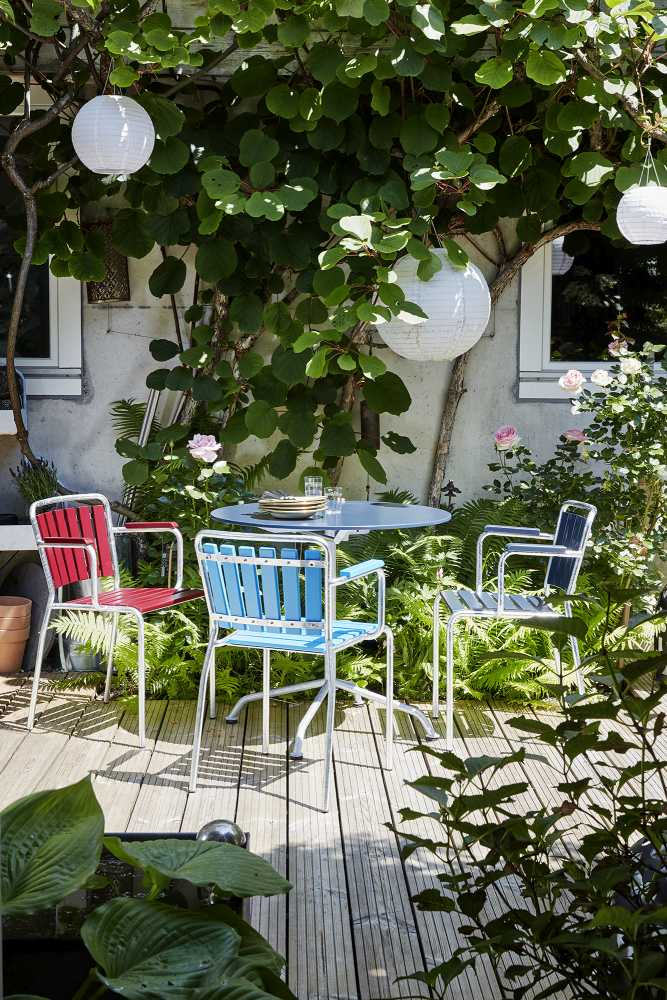 Haefeli Gartentisch Outdoor Ø 90 cm Embru 