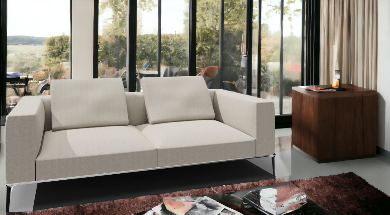 Jaan Living 3 Sitzer Sofa mit 2 Rückenkissen Vorzugskombination Walter Knoll 