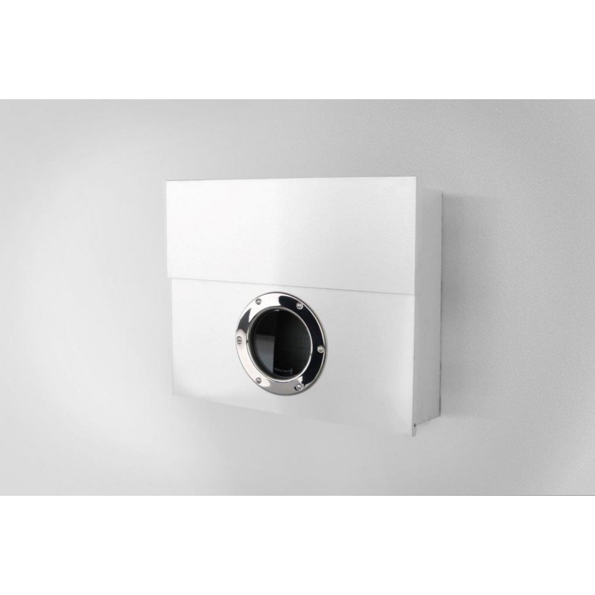 Letterman XXL Briefkasten WEISS Radius EINZELSTÜCK