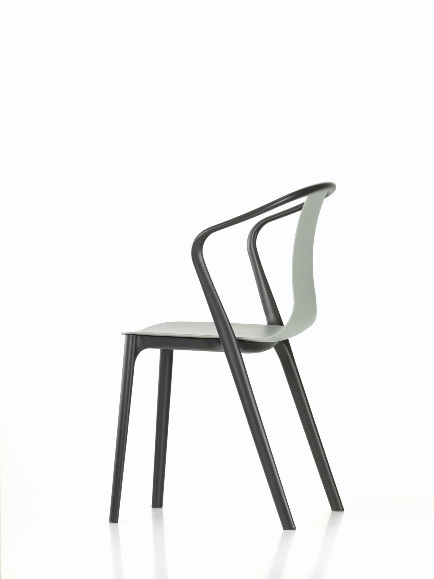 Belleville Armchair Plastic Stuhl Vitra