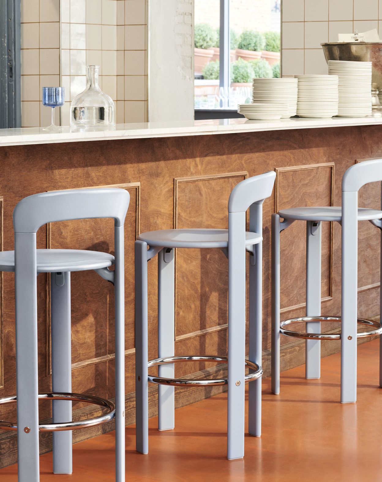 Rey Bar Stool Low Barhocker Hay