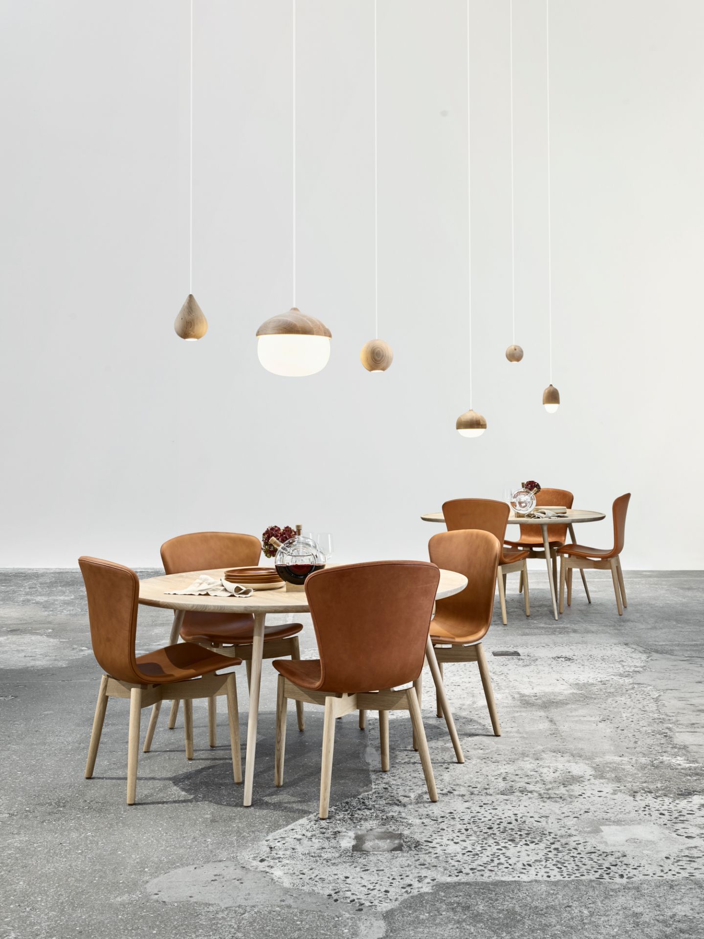 Terho Pendant Lampe Linde gross Mater
