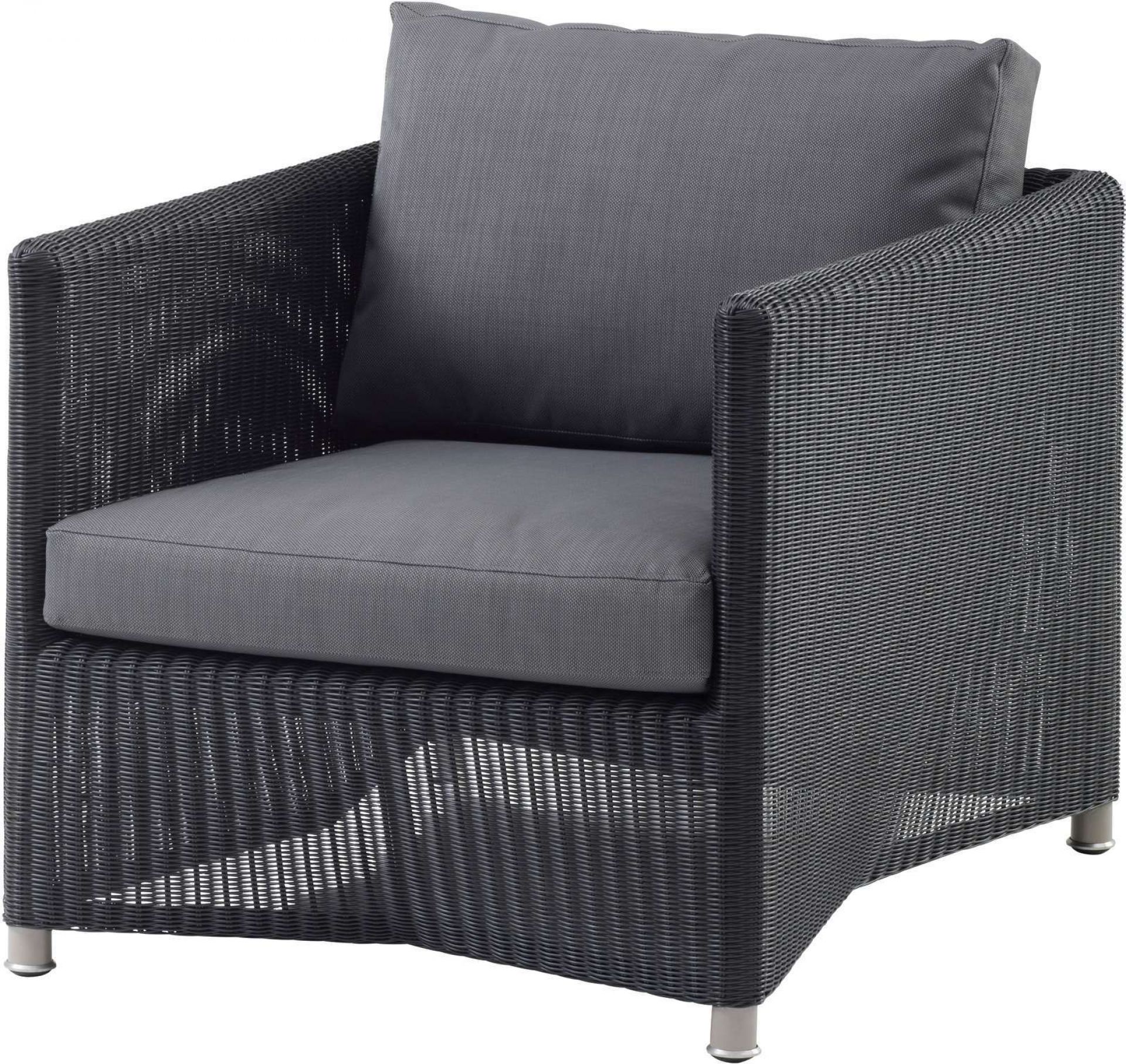 Diamond Outdoor Lounge Sessel Cane-Line Graphit