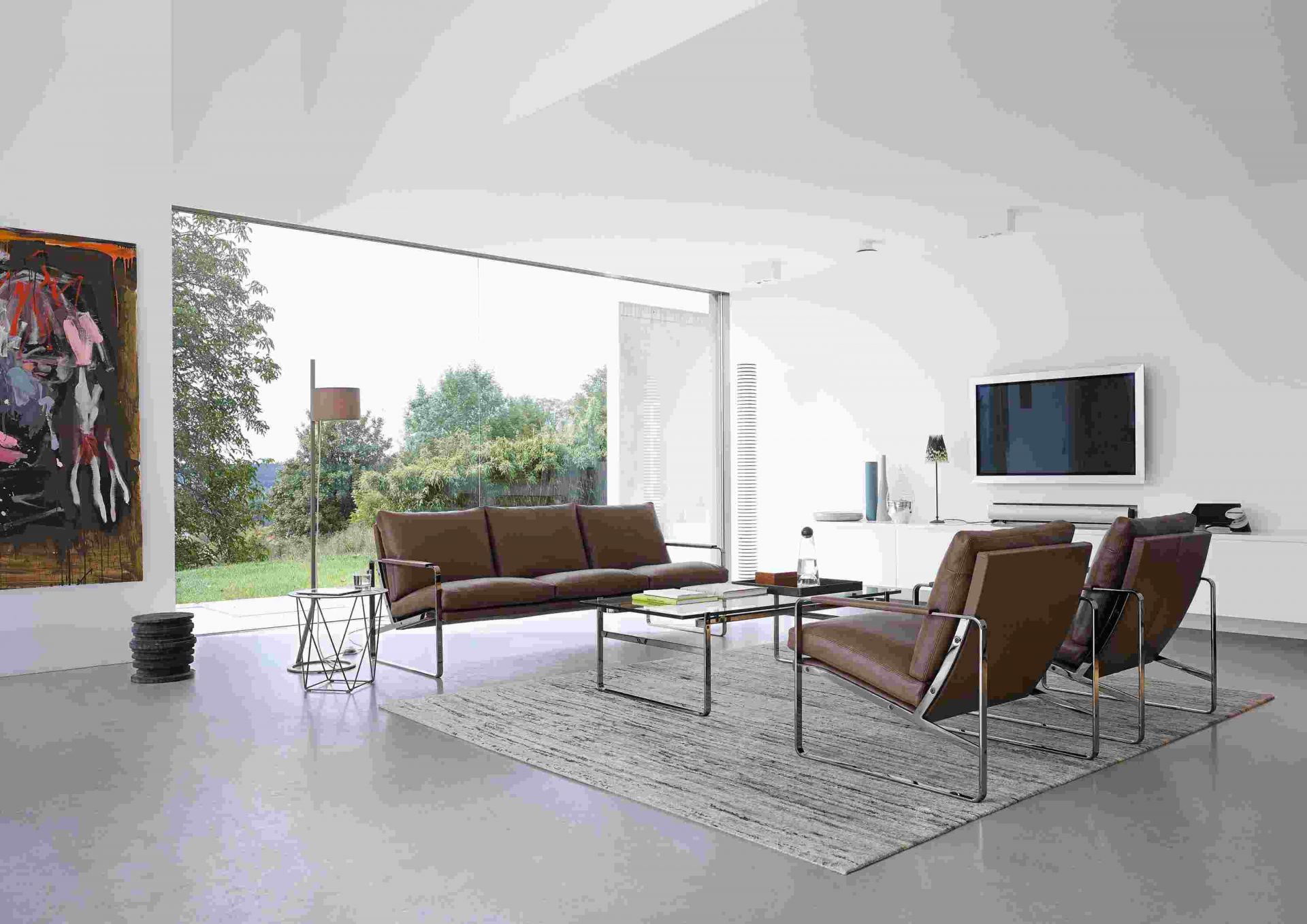 710 Fabricius 2-Sitzer / 3-Sitzer Sofa Walter Knoll