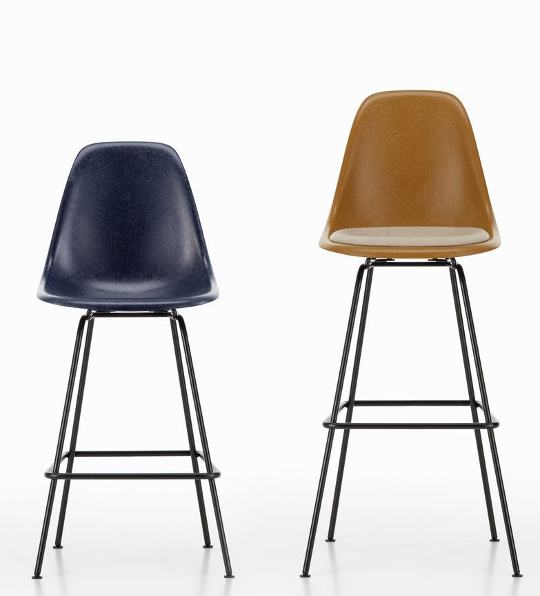 Eames Fiberglass Bar Stool Medium Barhocker Vitra