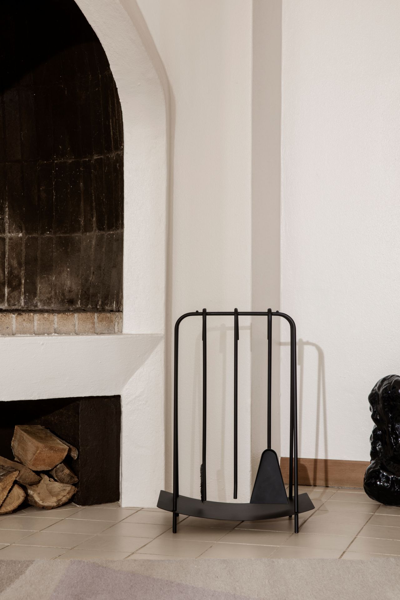 Port Fireplace Tools Kaminbesteck schwarz Ferm Living